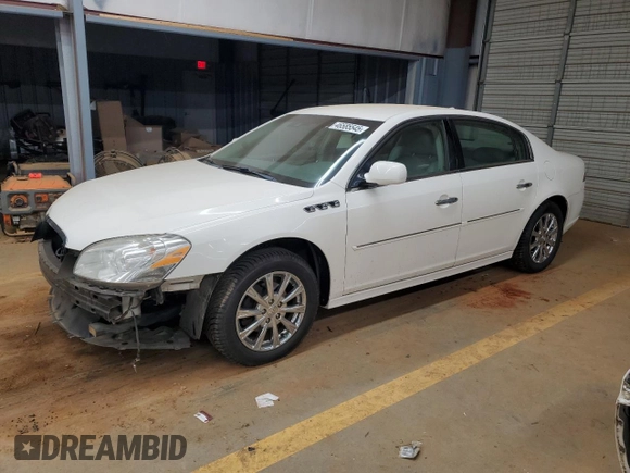 2011 Buick Lucerne CXL Premium with VIN 1G4HJ5EM9BU122338, listed as a Copart auction lot 46585545 with 115,664 mi miles and Salvage Title. Bid and sale history available at DreamBid. Image 1.