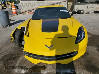 2015 Chevrolet Corvette Z51 1LT with VIN 1G1YH2D73F5000044, listed as a Copart auction lot 70773344 with 52,152 mi miles and Salvage Title. Bid and sale history available at carsss.com. Image 5.