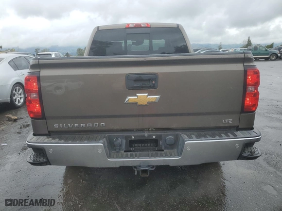 2014 Chevrolet Silverado 1500 LTZ with VIN 3GCUKSEC3EG523333, listed as a Copart auction lot 48069765 with 60,641 mi miles and Salvage Title. Bid and sale history available at carsss.com. Image 6.