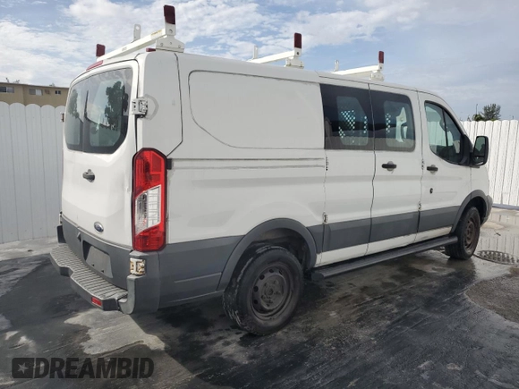 2016 Ford Transit Cargo with VIN 1FTYR1ZM8GKB20549, listed as a Copart auction lot 80903294 with 229,703 mi miles and Clean Title. Bid and sale history available at DreamBid. Image 3.