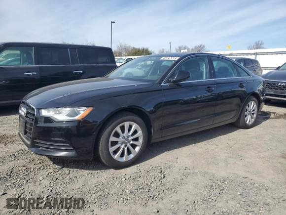2012 Audi A6 2.0T Premium with VIN WAUCFAFC6CN143767, listed as a Copart auction lot 47147215 with 135,724 mi miles and Clean Title. Bid and sale history available at carsss.com. Image 1.