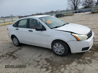 2008 Ford Focus S with VIN 1FAHP34N98W260014, listed as a Copart auction lot 45884875 with 207,431 mi miles and Salvage Title. Bid and sale history available at carsss.com. Image 4.
