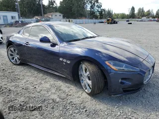 2012 Maserati GranTurismo S with VIN ZAM45KLAXC0063982, listed as a Copart auction lot 58490074 with 25,194 mi miles and Salvage Title. Bid and sale history available at carsss.com. Image 4.