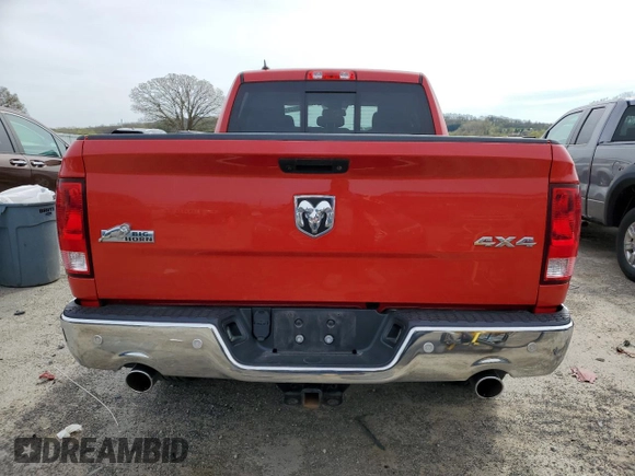 2018 Ram 1500 SLT with VIN 1C6RR7GT6JS102731, listed as a Copart auction lot 54892535 with 18,549 mi miles and Clean title. Bid and sale history available at DreamBid. Image 6.