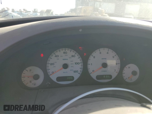 2001 Dodge Caravan ES with VIN 2B8GP54L01R107581, listed as a Copart auction lot 75209744 with 93,086 mi miles and Salvage Title. Bid and sale history available at DreamBid. Image 9.