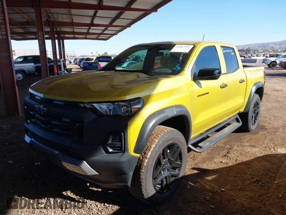 2023 Chevrolet Colorado 4WD Trail Boss with VIN 1GCPTEEK9P1148584, listed as a IAAI auction lot 41487552 with 19,468 mi miles. Bid and sale history available at carsss.com. Image 18.