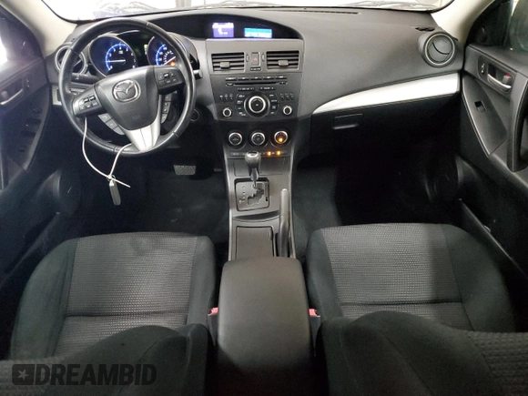 2013 Mazda 3 i Touring with VIN JM1BL1L7XD1736006, listed as a Copart auction lot 60074085 with 118,970 mi miles and Salvage title. Bid and sale history available at DreamBid. Image 8.