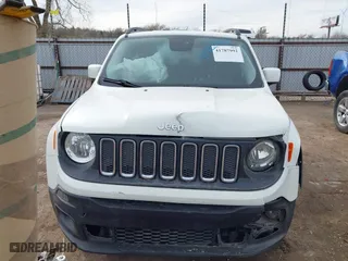 2017 Jeep Renegade Altitude with VIN ZACCJABB7HPE60518, listed as a IAAI auction lot 41787992 with 93,722 mi miles. Bid and sale history available at carsss.com. Image 12.