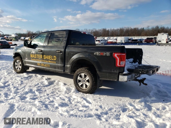 2015 Ford F-150 XLT with VIN 1FTEW1EP3FKD72851, listed as a Copart auction lot 89097885 with 133,151 mi miles and Salvage title. Bid and sale history available at DreamBid. Image 2.