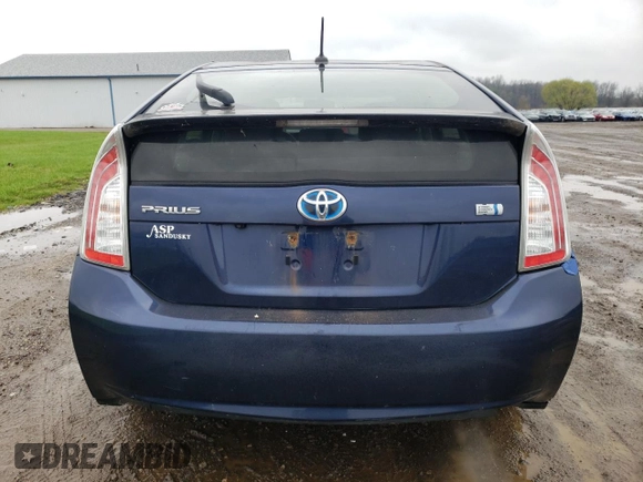 2014 Toyota Prius Four with VIN JTDKN3DU0E1743848, listed as a Copart auction lot 52539265 with 237,950 mi miles and Clean Title. Bid and sale history available at carsss.com. Image 6.