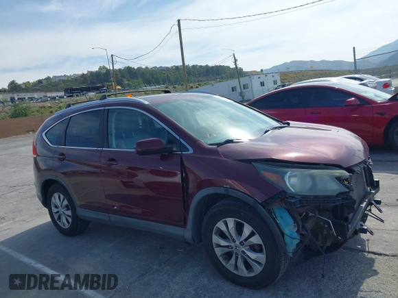 2012 Honda CR-V EX-L with VIN 5J6RM4H78CL047990, listed as a IAAI auction lot 42146207 with 121,043 mi miles. Bid and sale history available at carsss.com. Image 14.