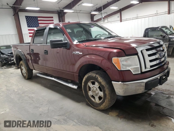 2010 Ford F-150 XL with VIN 1FTFW1E89AFB63855, listed as a Copart auction lot 52537905 with 205,761 mi miles and Clean title. Bid and sale history available at DreamBid. Image 4.