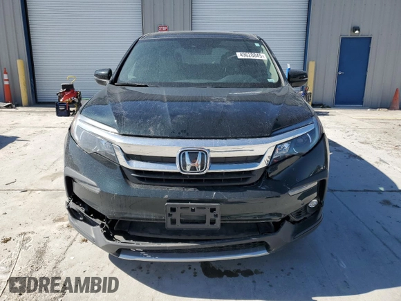 2021 Honda Pilot EX-L with VIN 5FNYF6H59MB004544, listed as a Copart auction lot 49628845 with 50,033 mi miles and Salvage Title. Bid and sale history available at carsss.com. Image 5.