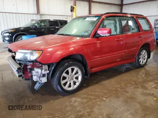 2007 Subaru Forester X w/Premium Pkg with VIN JF1SG65697H725070, listed as a Copart auction lot 47009575 with 227,533 mi miles and Salvage Title. Bid and sale history available at carsss.com. Image 1.