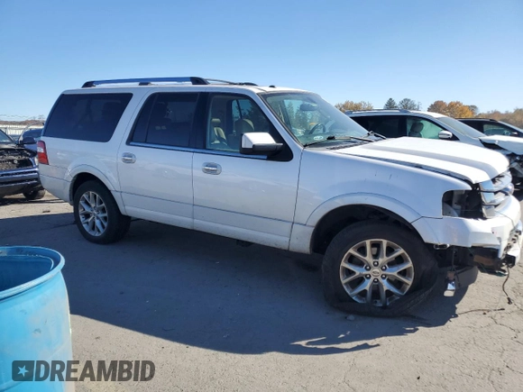 2017 Ford Expedition EL Limited with VIN 1FMJK2AT3HEA00815, listed as a Copart auction lot 77828524 with 153,067 mi miles and Salvage Title. Bid and sale history available at carsss.com. Image 4.
