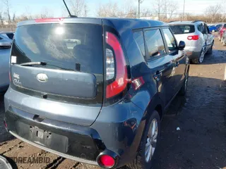 2016 Kia Soul + with VIN KNDJP3A51G7238632, listed as a IAAI auction lot 41703283 with 177,288 mi miles. Bid and sale history available at carsss.com. Image 4.