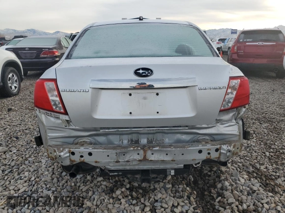 2008 Subaru Impreza Sedan (Natl) i w/Premium Pkg with VIN JF1GE616X8H525155, listed as a Copart auction lot 85248544 with 210,062 mi miles and Salvage Title. Bid and sale history available at carsss.com. Image 6.