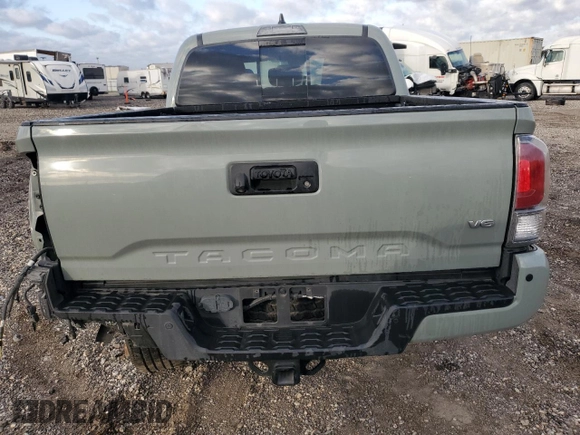 2023 Toyota Tacoma 4WD SR with VIN 3TMCZ5AN0PM625550, listed as a Copart auction lot 48675375 with 52,678 mi miles and Salvage Title. Bid and sale history available at carsss.com. Image 6.