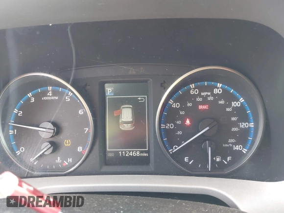 2018 Toyota RAV4 LE with VIN 2T3BFREV2JW749735, listed as a IAAI auction lot 41998068 with 112,468 mi miles. Bid and sale history available at carsss.com. Image 7.