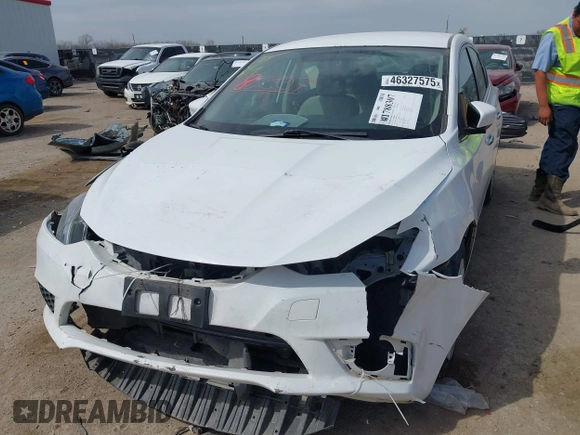 2017 Nissan Sentra S with VIN 3N1AB7AP6HY286945, listed as a IAAI auction lot 41788307 with 130,369 mi miles. Bid and sale history available at carsss.com. Image 6.