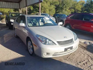 2005 Lexus ES 350 with VIN JTHBA30G655141233, listed as a IAAI auction lot 40933368 with 194,852 mi miles and . Bid and sale history available at DreamBid. Image 1.