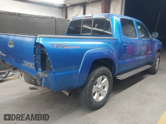 2007 Toyota Tacoma PreRunner with VIN 3TMJU62N37M029245, listed as a IAAI auction lot 42098513 with 184,742 mi miles and . Bid and sale history available at DreamBid. Image 4.