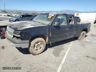 2003 Chevrolet Silverado 1500 LS with VIN 1GCEK19VX3E306523, listed as a Copart auction lot 46088075 with 0 mi miles and Clean Title. Bid and sale history available at carsss.com. Image 1.