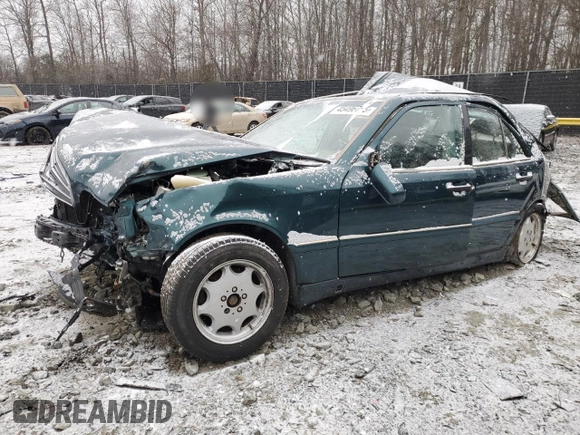 1998 Mercedes-Benz C 230/260/280/320 z VIN WDBHA23G7WA578330, wystawiony jako Copart lot #58569875 z przebiegiem Nie podano mil oraz Nie do naprawy • Non repairable. Historia ofert i sprzedaży dostępna na DreamBid. Obrazek 1.