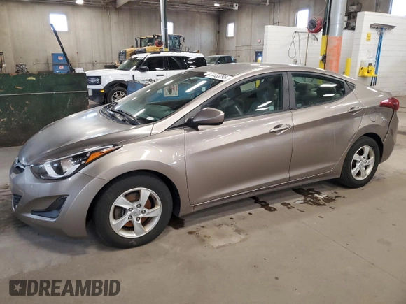 2014 Hyundai Elantra SE with VIN 5NPDH4AE0EH490588, listed as a Copart auction lot 54453295 with 120,211 mi miles and Clean Title. Bid and sale history available at DreamBid. Image 1.