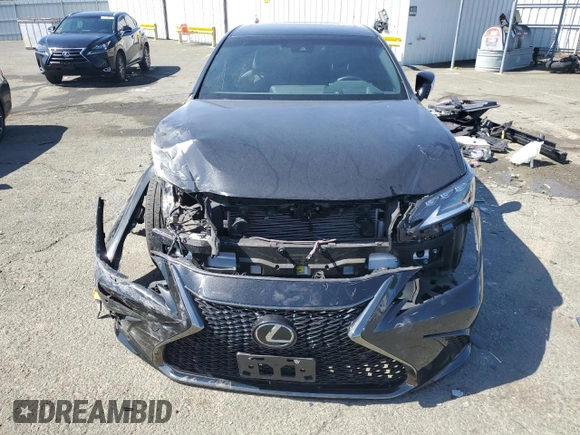 2020 Lexus ES 350 F Sport with VIN 58AGZ1B16LU080759, listed as a Copart auction lot 51943345 with 61,118 mi miles and Salvage title. Bid and sale history available at DreamBid. Image 5.