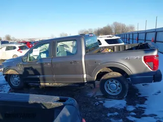 2024 Ford F-150 XL with VIN 1FTFW1L53RKD07055, listed as a IAAI auction lot 41238235 with 10,949 mi miles. Bid and sale history available at carsss.com. Image 14.