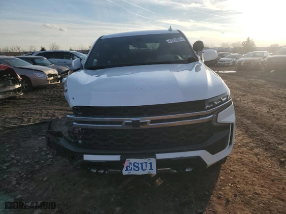 2023 Chevrolet Tahoe Commercial with VIN 1GNSKLED4PR435830, listed as a Copart auction lot 47010865 with 5,417 mi miles and Salvage Title. Bid and sale history available at carsss.com. Image 5.
