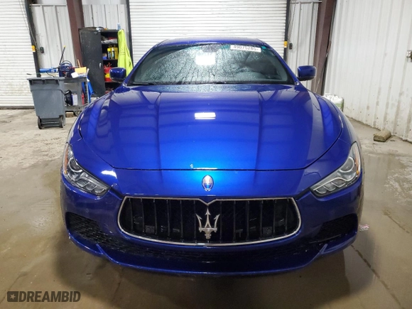 2014 Maserati Ghibli S Q4 with VIN ZAM57RTA4E1101338, listed as a Copart auction lot 49075285 with 26,136 mi miles and Salvage Title. Bid and sale history available at carsss.com. Image 5.