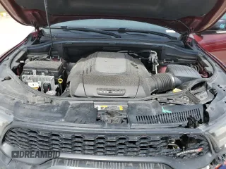 2022 Dodge Durango Orange Sport with VIN 1C4SDHCT1NC102379, listed as a Copart auction lot 48990455 with 53,893 mi miles and Salvage title. Bid and sale history available at DreamBid. Image 12.