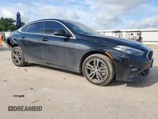 2021 BMW 2 Series 228i xDrive with VIN WBA73AK08M7H60909, listed as a Copart auction lot 59576345 with 46,602 mi miles and Salvage title. Bid and sale history available at DreamBid. Image 4.