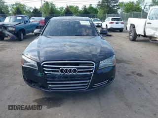 2012 Audi A8 with VIN WAUAVAFD8CN029546, listed as a IAAI auction lot 42216382 with 144,989 mi miles and . Bid and sale history available at DreamBid. Image 12.