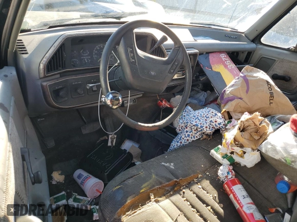 1988 Ford F-150 with VIN 1FTEF15N6JNA53465, listed as a Copart auction lot 89186025 with 171,025 mi miles and Salvage Title. Bid and sale history available at carsss.com. Image 8.