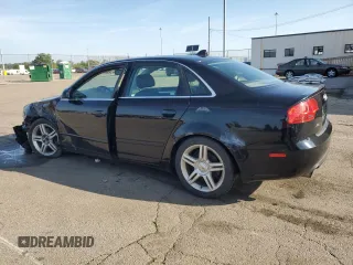 2007 Audi A4 2.0T with VIN WAUDF78E57A127434, listed as a Copart auction lot 61790355 with 203,514 mi miles and Salvage title. Bid and sale history available at DreamBid. Image 2.