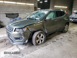 2018 Jeep Compass Latitude с VIN 3C4NJDBB0JT103643, выставлен на аукционе Copart как лот 56525775 с пробегом Не указан миль и Списание • Salvage title. История ставок и продаж доступна на DreamBid. Изображение 1.