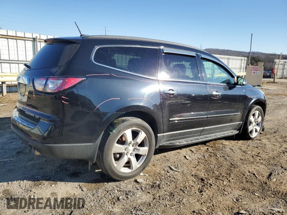 2016 Chevrolet Traverse LTZ with VIN 1GNKVJKD7GJ108028, listed as a Copart auction lot 84948324 with 134,322 mi miles and Salvage Title. Bid and sale history available at DreamBid. Image 3.