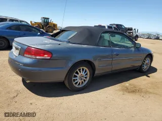 2001 Chrysler Sebring Limited with VIN 1C3EL65U31N638098, listed as a Copart auction lot 60268024 with 112,269 mi miles and Clean Title. Bid and sale history available at carsss.com. Image 3.