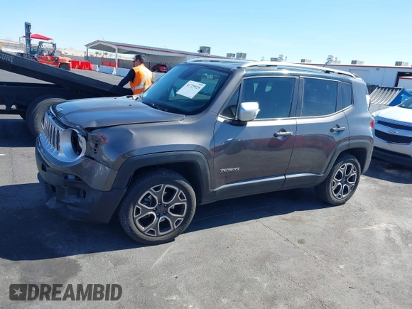 2016 Jeep Renegade Limited with VIN ZACCJBDT3GPD51130, listed as a IAAI auction lot 41725925 with 165,748 mi miles and . Bid and sale history available at DreamBid. Image 14.