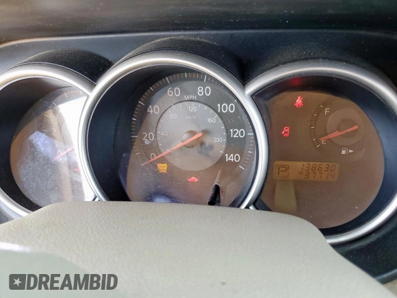 2009 Nissan Versa SL with VIN 3N1BC13E69L383863, listed as a Copart auction lot 59166235 with 138,630 mi miles and Salvage title. Bid and sale history available at DreamBid. Image 9.