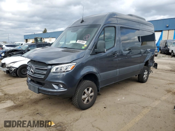 2020 Mercedes-Benz Sprinter with VIN W1Z4EFVY8LP226794, listed as a Copart auction lot 76091804 with 49,169 mi miles and Clean Title. Bid and sale history available at DreamBid. Image 1.