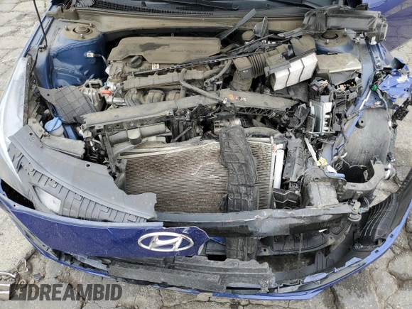 2021 Hyundai Elantra SEL with VIN 5NPLM4AG9MH018798, listed as a Copart auction lot 86608574 with 75,958 mi miles and Salvage Title. Bid and sale history available at carsss.com. Image 12.