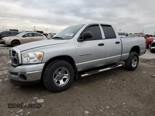 2007 Dodge 1500 ST with VIN 1D7HA18K57J594591, listed as a Copart auction lot 81756994 with 108,993 mi miles and Salvage Title. Bid and sale history available at DreamBid. Image 1.