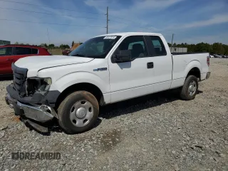 2009 Ford F-150 STX with VIN 1FTRX12W39KB38126, listed as a Copart auction lot 50437915 with 195,040 mi miles and Salvage title. Bid and sale history available at DreamBid. Image 1.