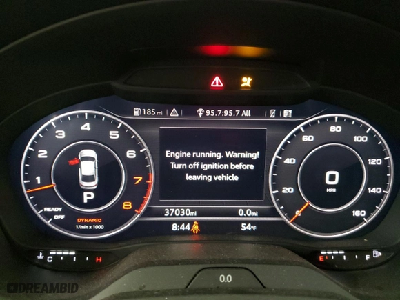 2020 Audi A3 Sedan S line Premium Plus with VIN WAUJEGFF3LA001696, listed as a Copart auction lot 74264524 with 37,030 mi miles and Salvage Title. Bid and sale history available at carsss.com. Image 9.