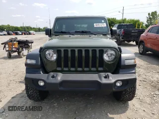 2021 Jeep Wrangler Unlimited Willys с VIN 1C4HJXDM4MW727070, выставлен на аукционе Copart как лот 60461275 с пробегом 42 078 миль миль и Списание • Salvage title. История ставок и продаж доступна на DreamBid. Изображение 5.
