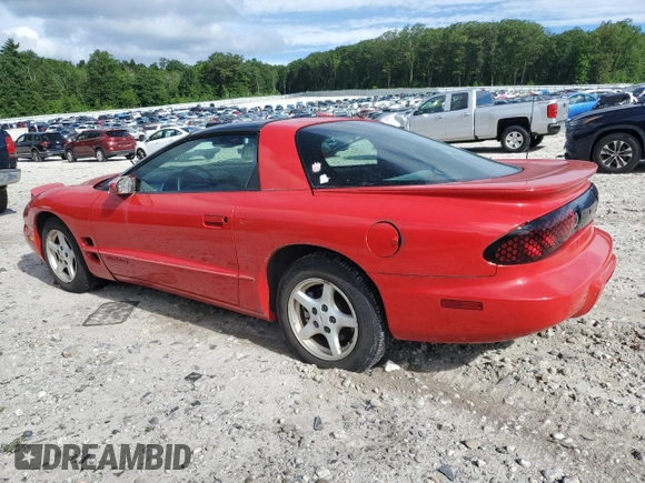 1999 Pontiac Firebird Firebird с VIN 2G2FS22K2X2213687, выставлен на аукционе Copart как лот 65068475 с пробегом 67 341 миль миль и Чистый • Clean title. История ставок и продаж доступна на DreamBid. Изображение 2.